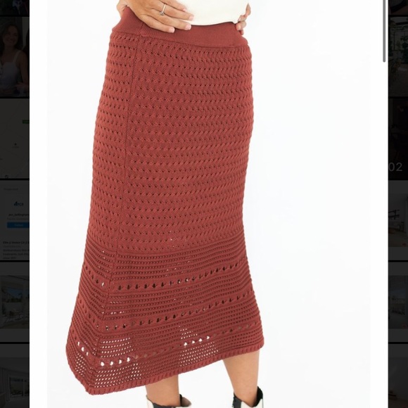Shop Zoco High waisted MIDI Skirt - Picture 1 of 1